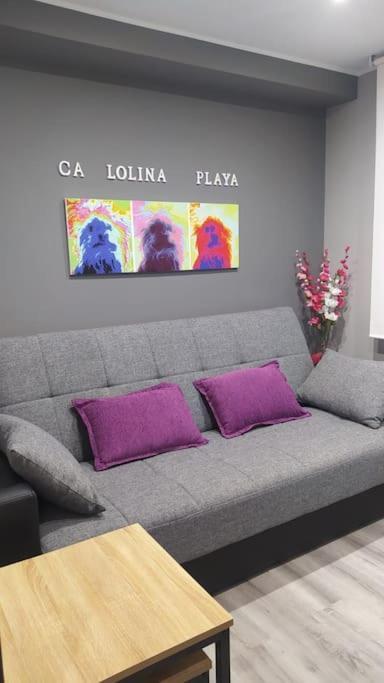 Ca Lolina Playa Apartment Хихон Екстериор снимка
